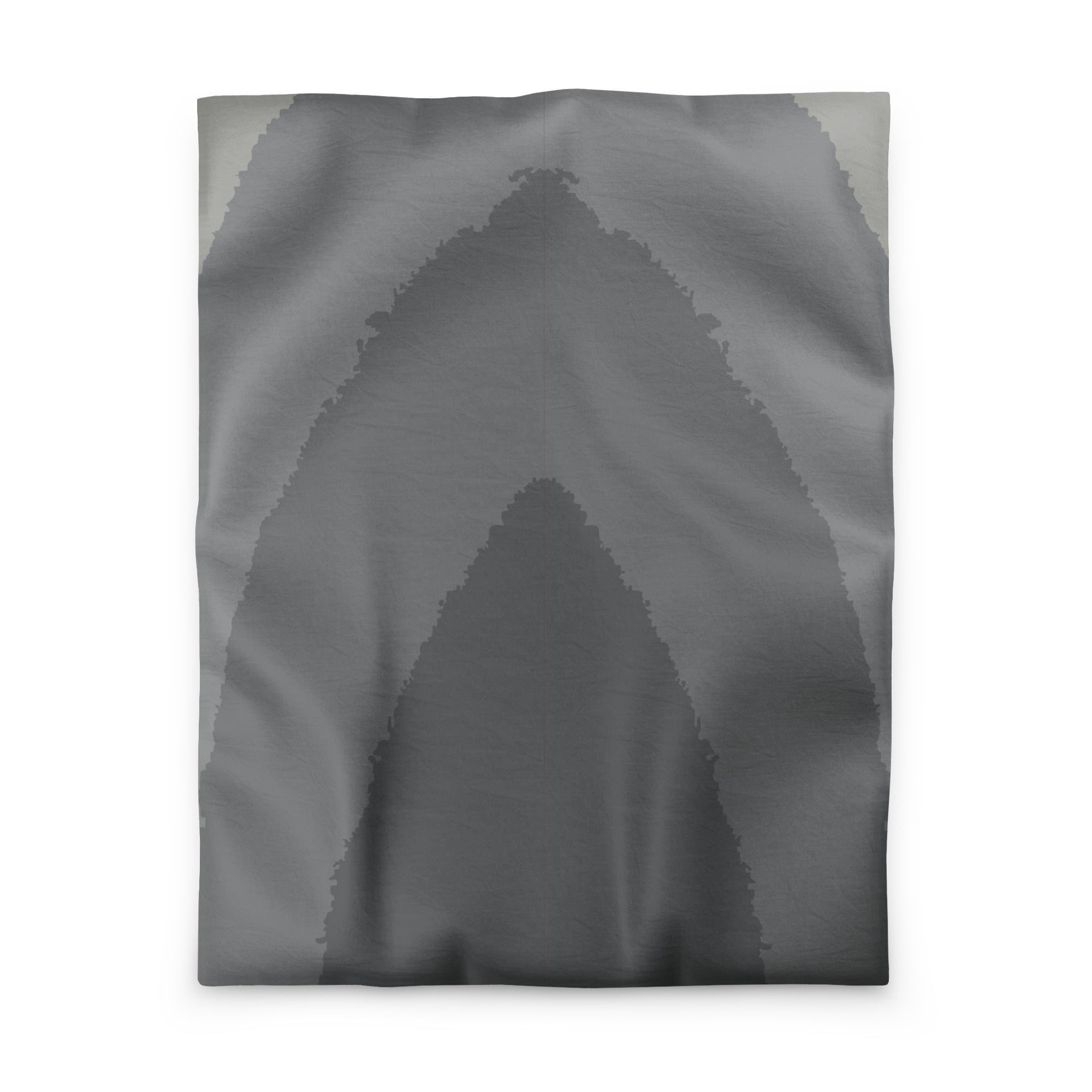 minimalist grey duvet cover bedroom decor