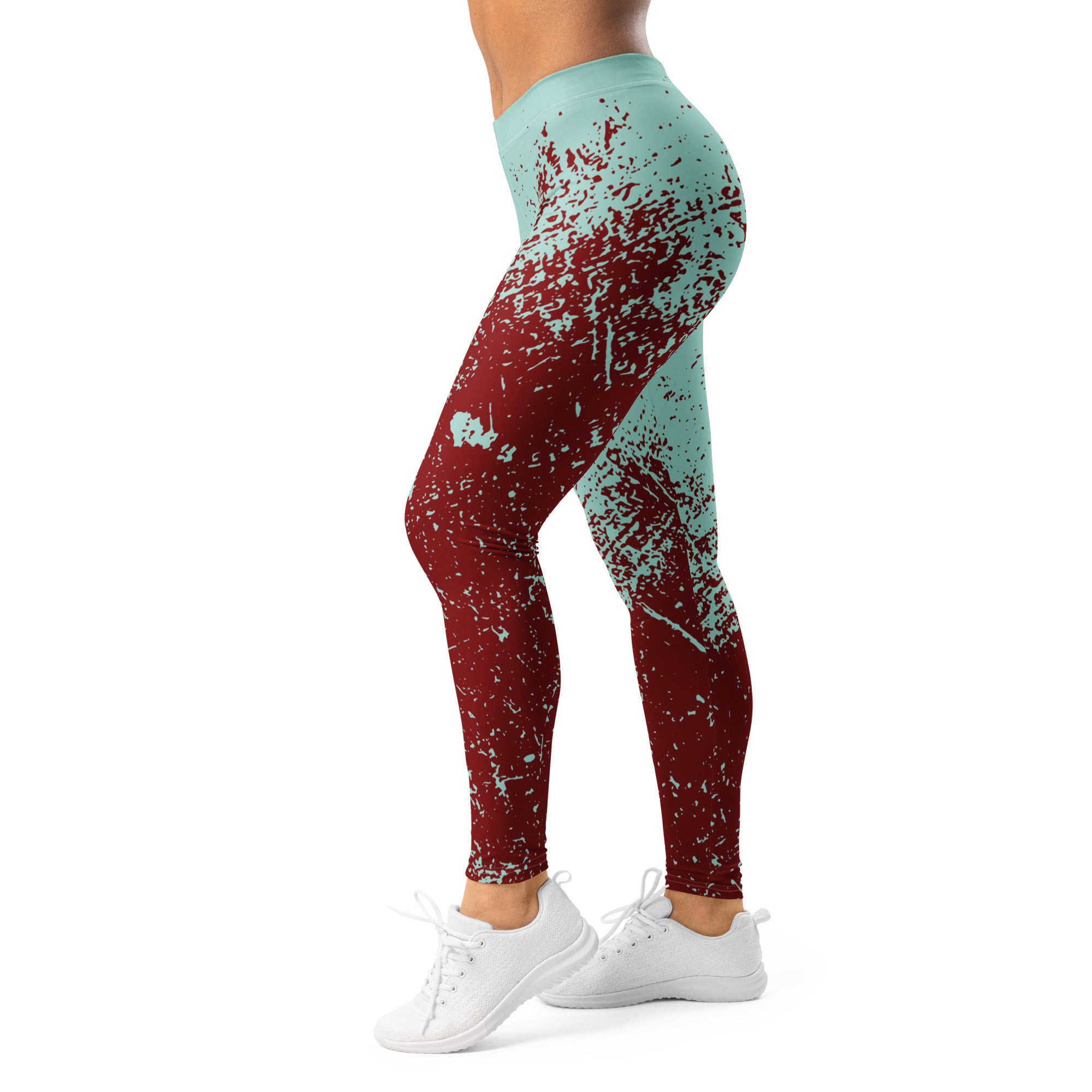 Close-up fabric texture of leggings