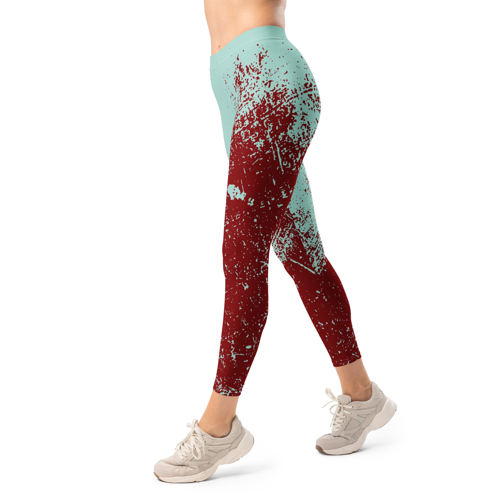 Women’s abstract fitness leggings