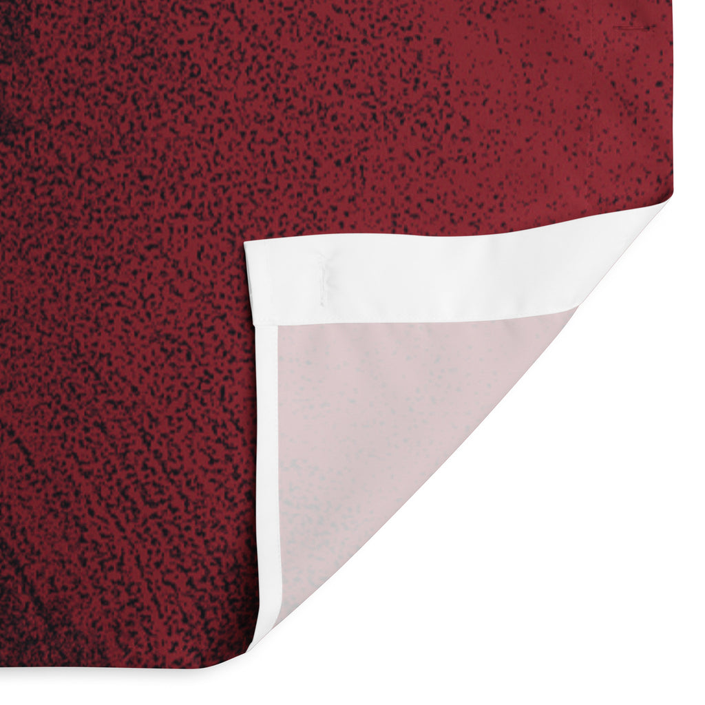 Contemporary Red Shower Curtain - Mirfia