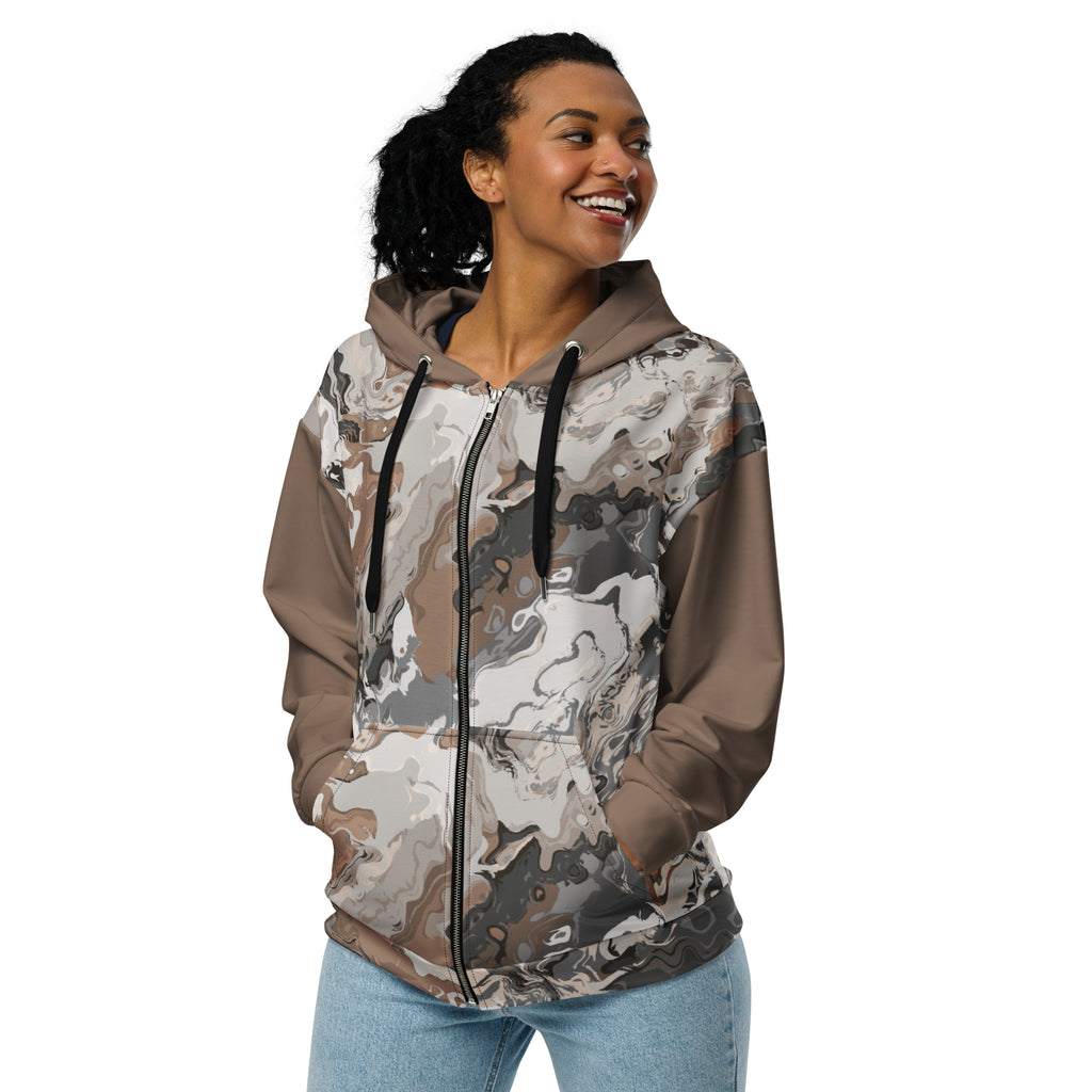 modern streetwear abstract hoodie