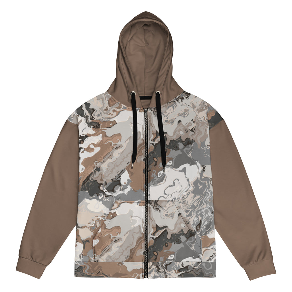 women’s abstract activewear hoodie 