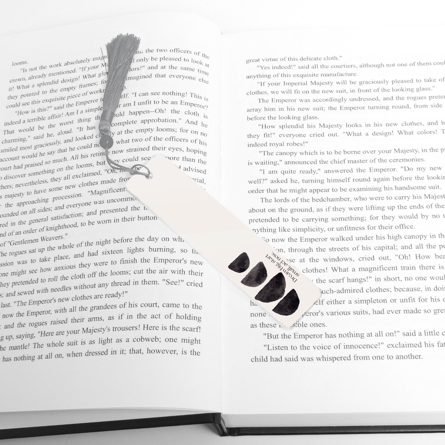 abstract uv print acrylic bookmark 