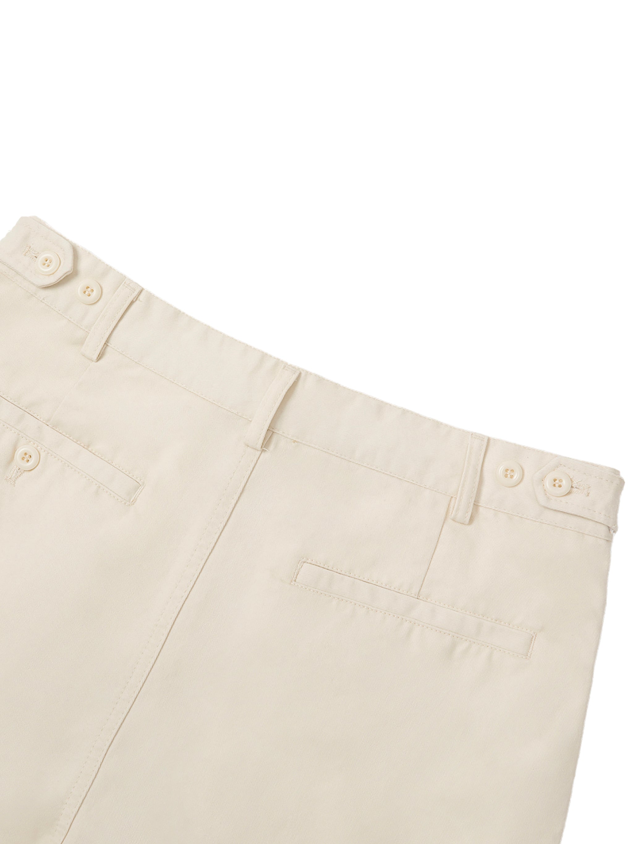 back view close up of adjustable waistband trousers