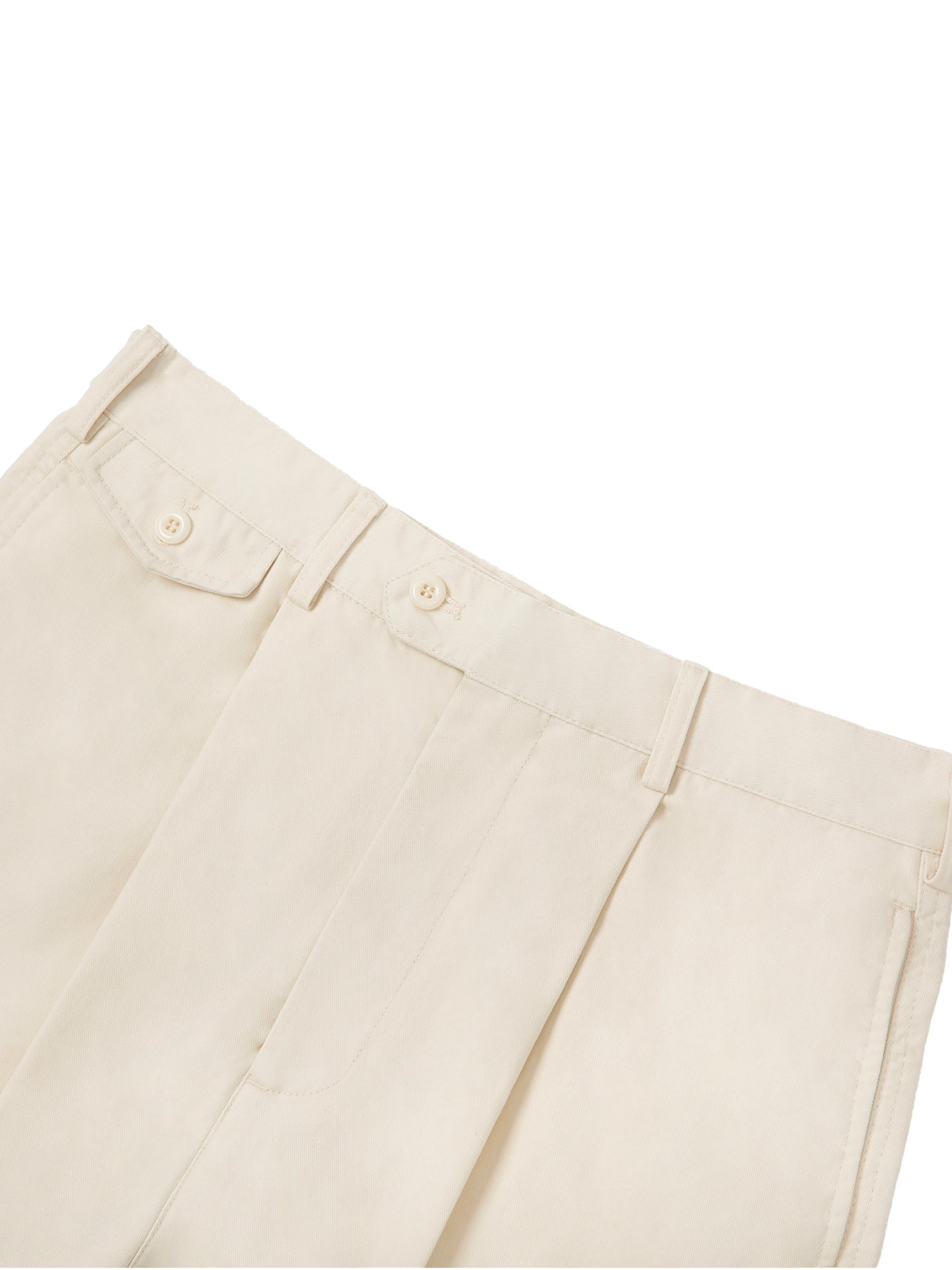 Straight leg pants with adjustable waist