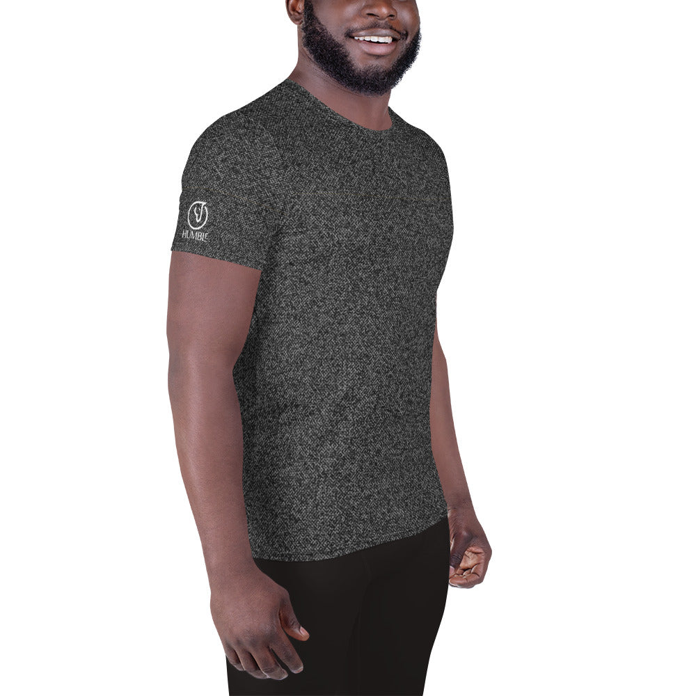 Humble Sportswear™ Men's Pattens Grey MaxDri Mesh T-Shirt