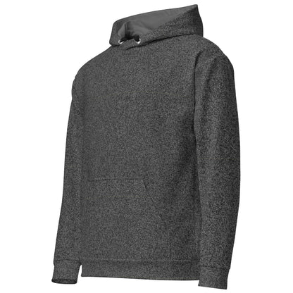 recycled men's slim fit hoodie all over print grey