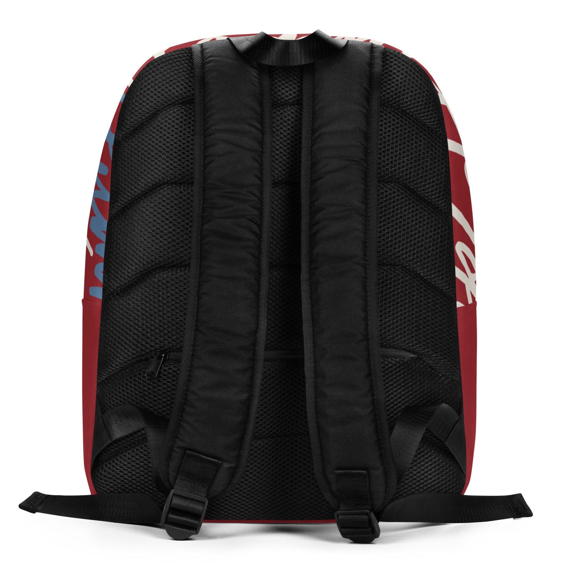 Humble Sportswear, unisex backpack with red all-over print