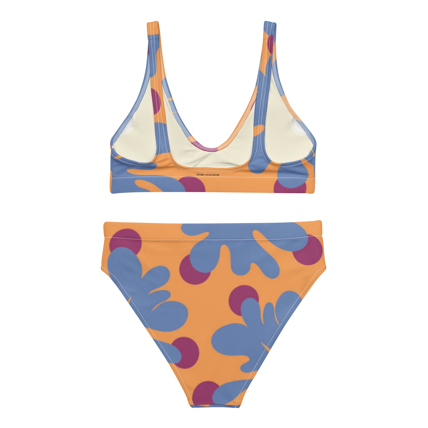 Humble Sportswear, women's abstract athletic bathing suits, sport bikini sets 