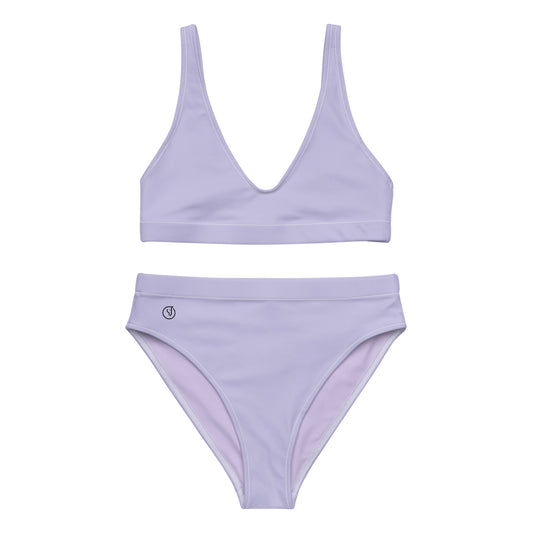 Humble Sportswear, women's Color Match lavender two-piece sport bikini