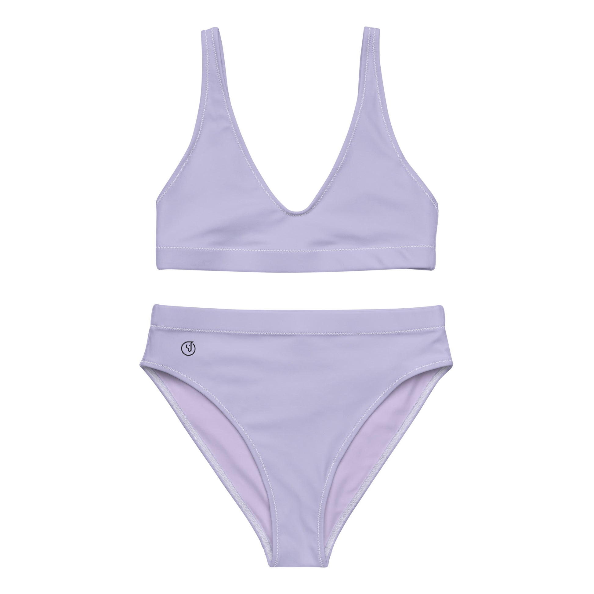 Humble Sportswear, women's Color Match lavender two-piece sport bikini