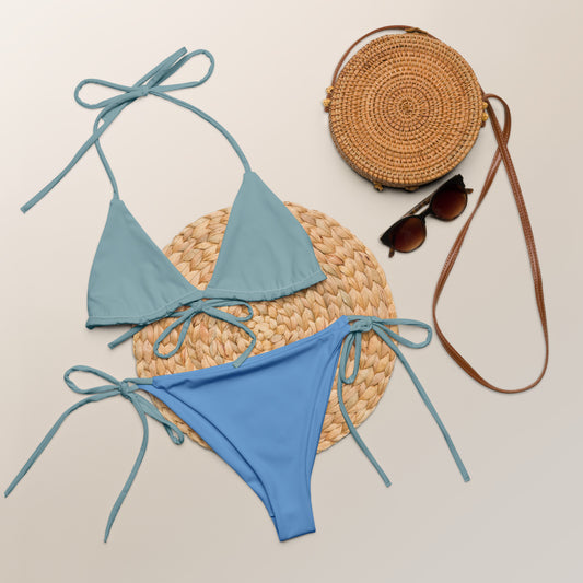 Humble Sportswear, women two-piece size inclusive string bikini set, mix & match Color Match bikini 