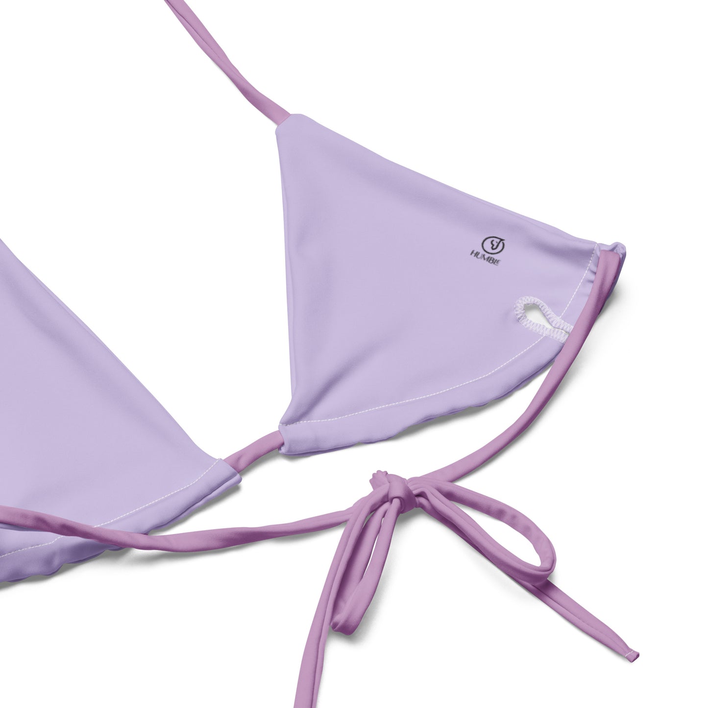 Humble Sportswear, women's mix & match bathing suits, Color Match lavender string bikini