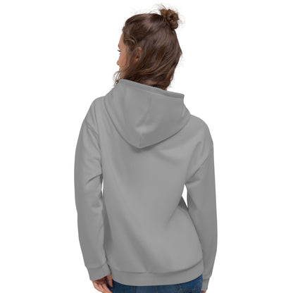 Humble Sportswear women's relaxed fit hoodie color match gray