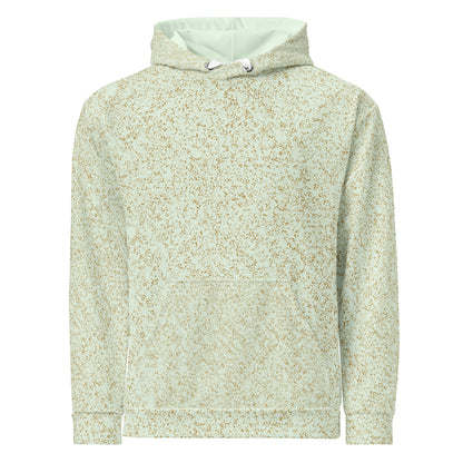 Humble Sportswear women’s relaxed fit hoodie motley green all over print 