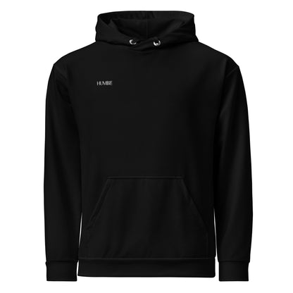 Humble Sportswear women's relaxed fit hoodie color match black