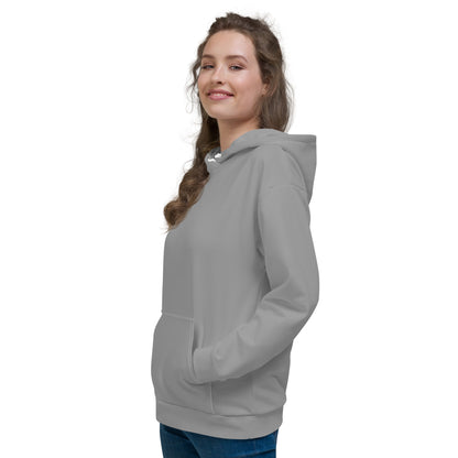 Humble Sportswear women's relaxed fit hoodie color match gray