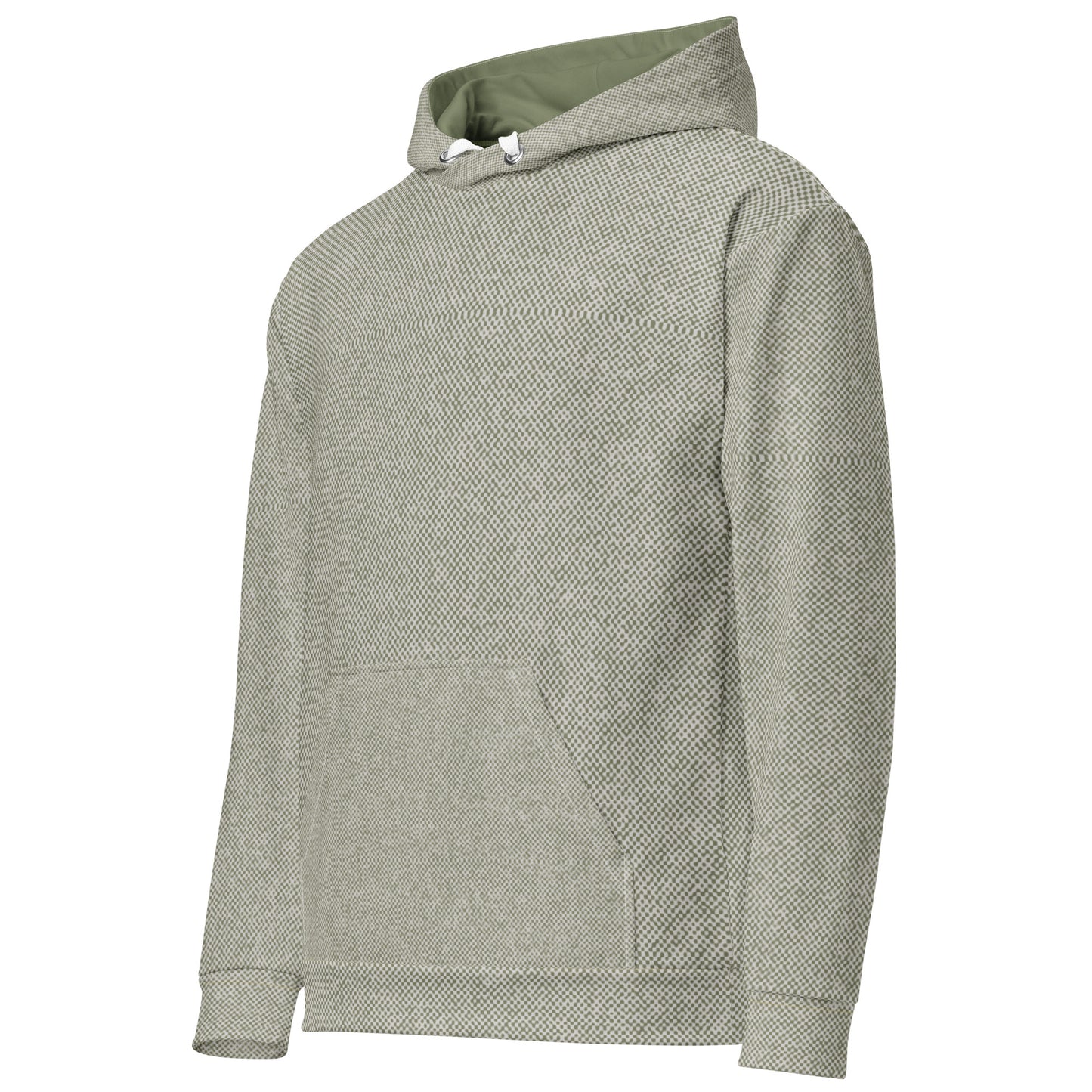 Humble Sportswear women's relaxed fit hoodie all over print olive green 