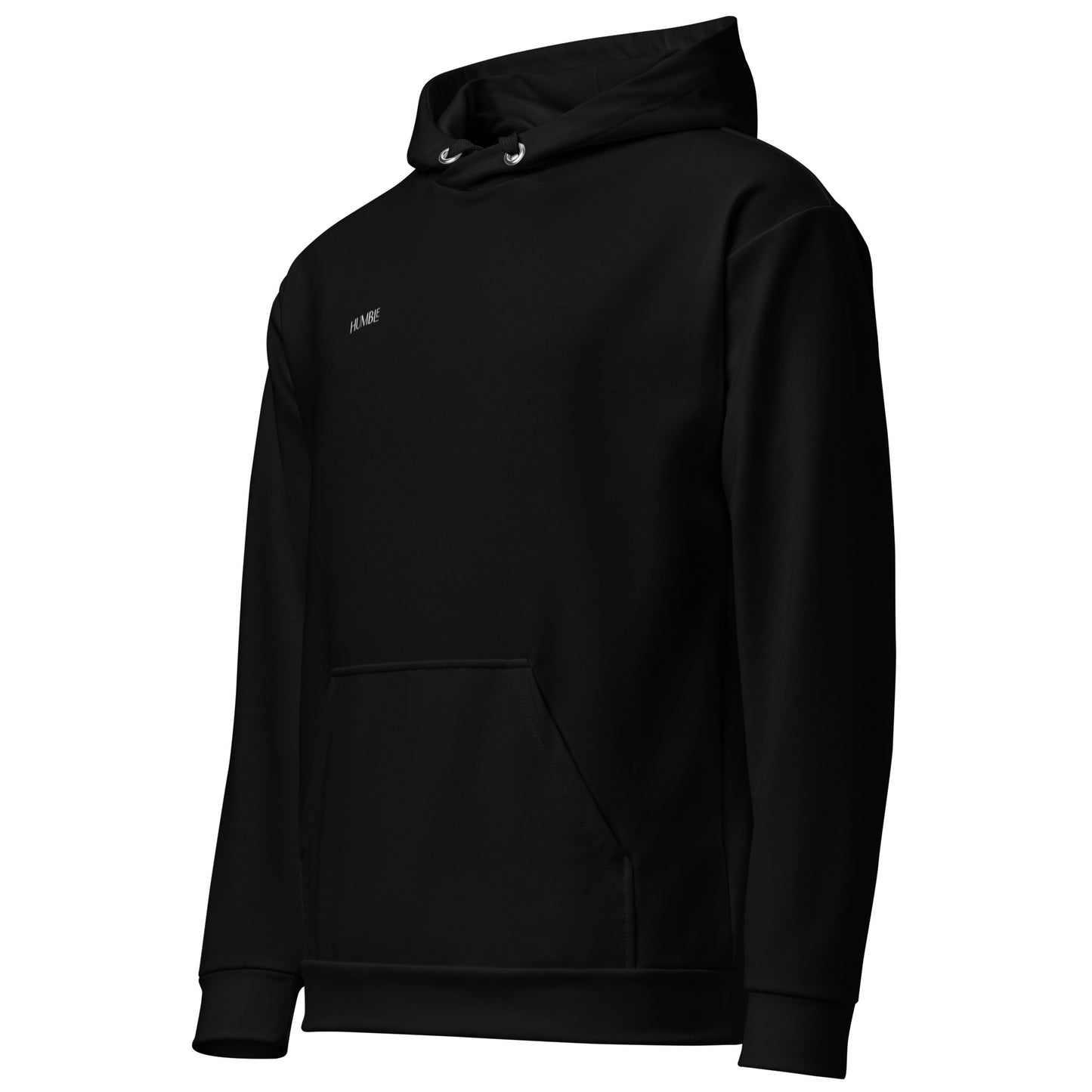 Humble Sportswear women's relaxed fit hoodie color match black