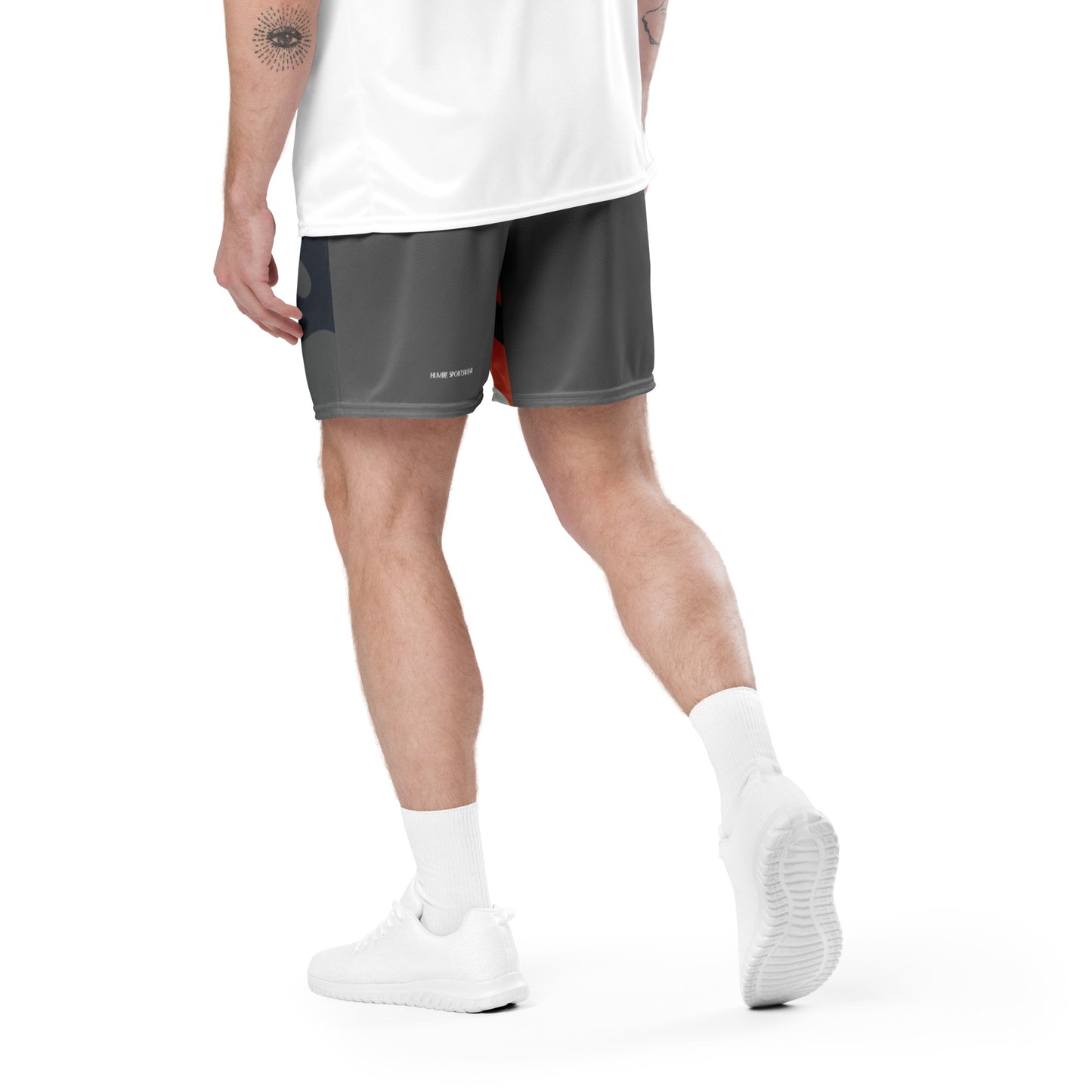 men's dry fit camo grey basketball shorts, Humble Sportswear