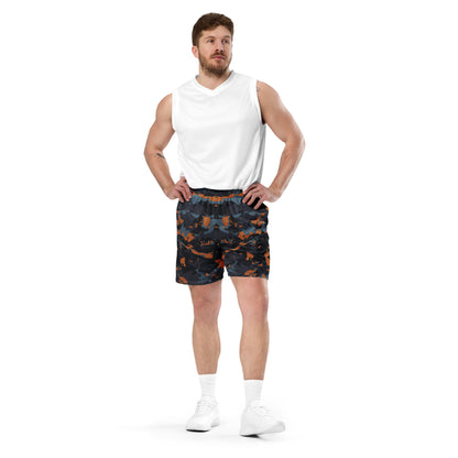 Humble Sportswear, men's mesh camo basketball shorts 