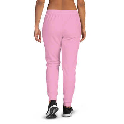 Humble Sportswear women's slim fit joggers color match pink