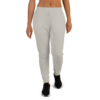 Humble Sportswear women's  slim fit joggers color match dark beige