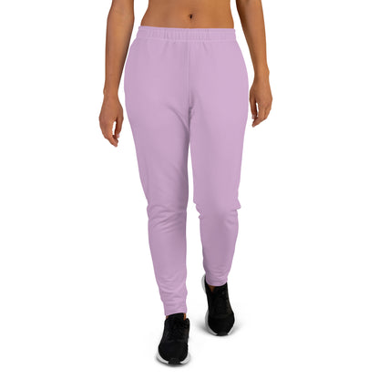 Humble Sportswear™ Women's slim fit joggers color match purple 