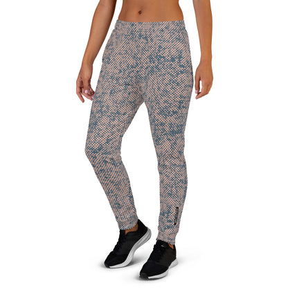 Humble Sportswear women's slim fit joggers pattens pink all over print 