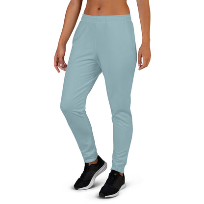 Humble Sportswear women's slim fit joggers color match astrid blue 