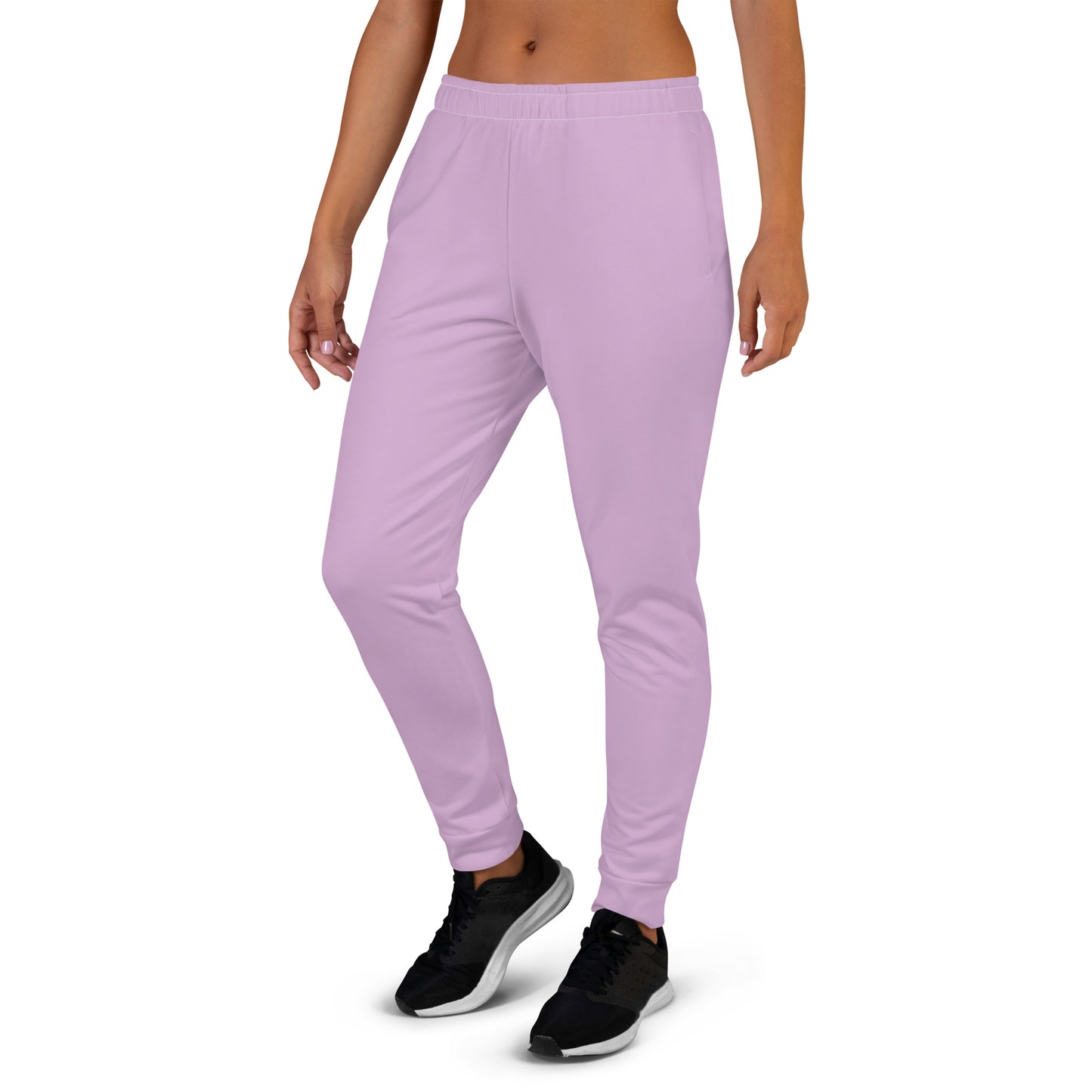 Humble Sportswear™ Women's slim fit joggers color match purple 