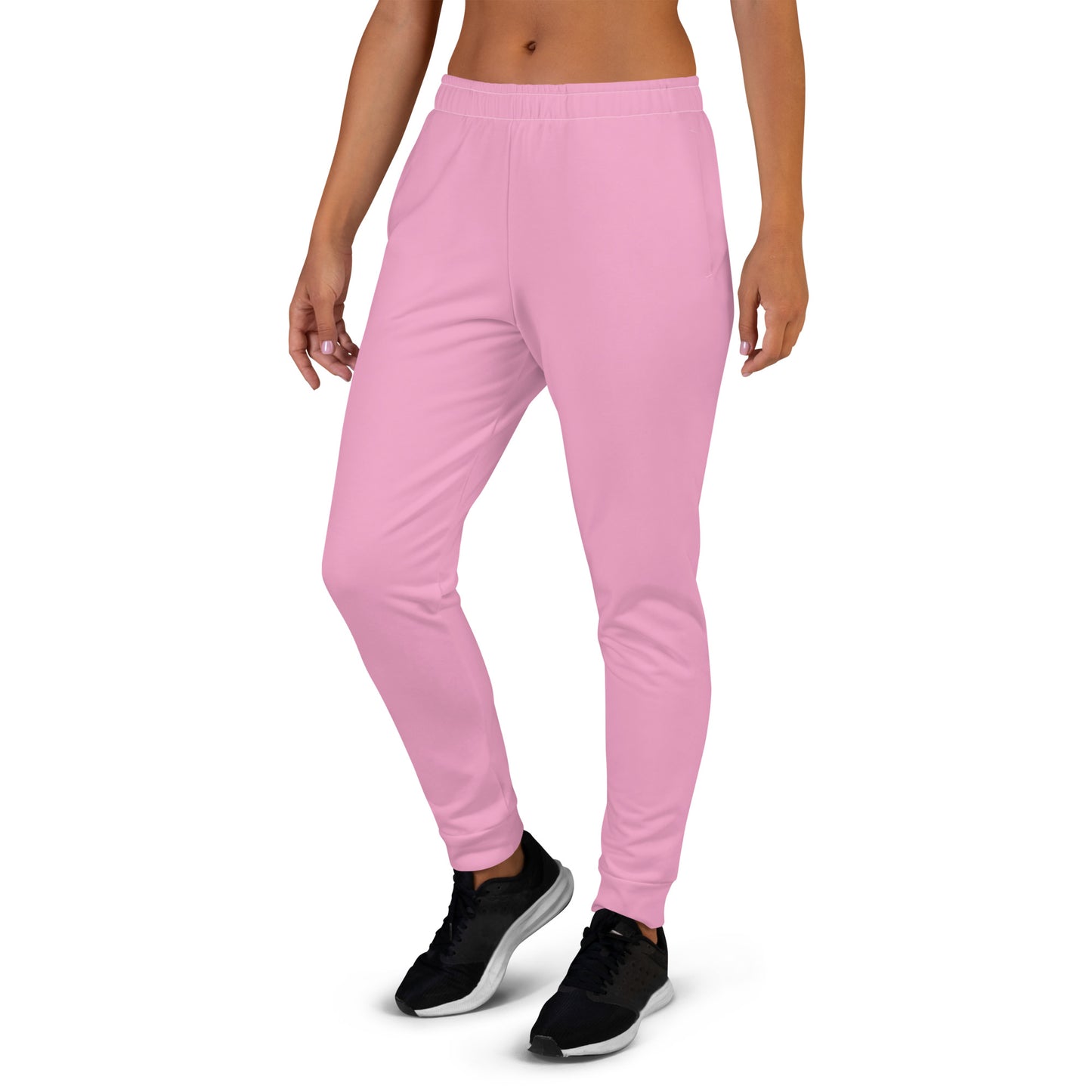 Humble Sportswear women's slim fit joggers color match pink