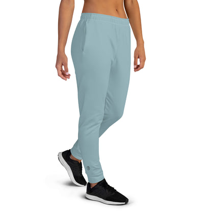 Humble Sportswear women's slim fit joggers color match astrid blue 