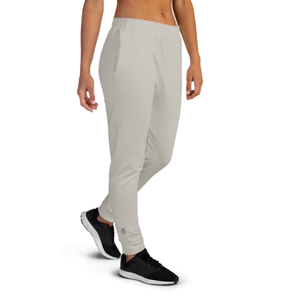 Humble Sportswear women's  slim fit joggers color match dark beige