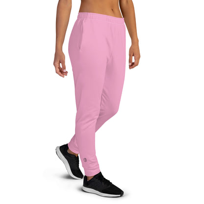 Humble Sportswear women's slim fit joggers color match pink