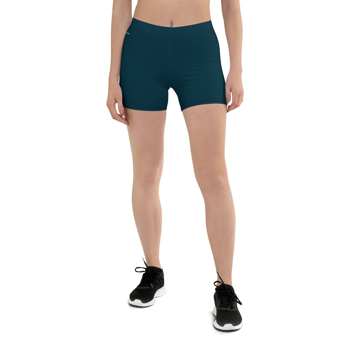 Humble Sportswear, stretchy active Color Match bike shorts arcadia blue
