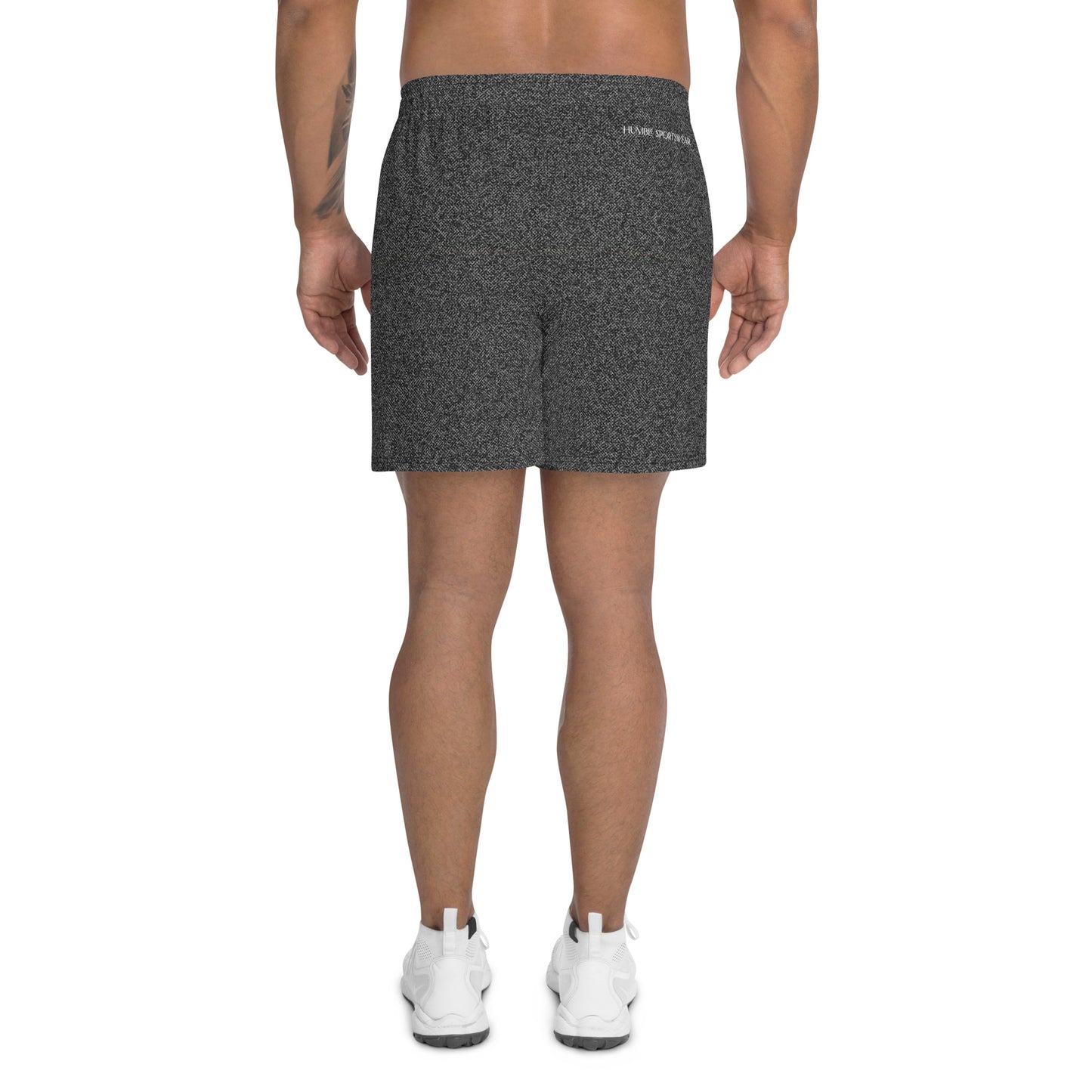 Humble Sportswear™ Men's Pattens Grey Athletic Shorts