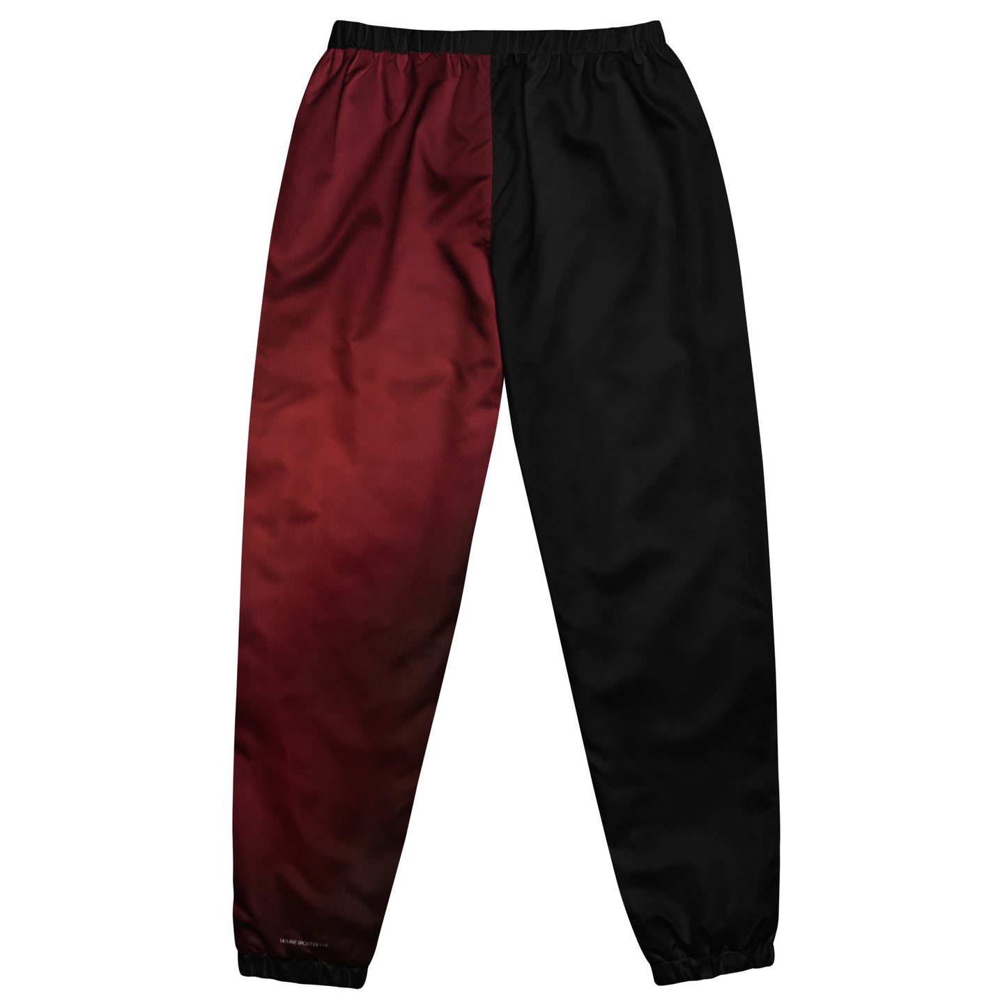 Humble Sportswear, men's color block red lightweight pants 