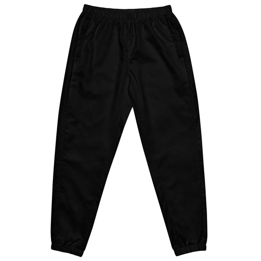 Humble Sportswear, men's black lightweight track pants 