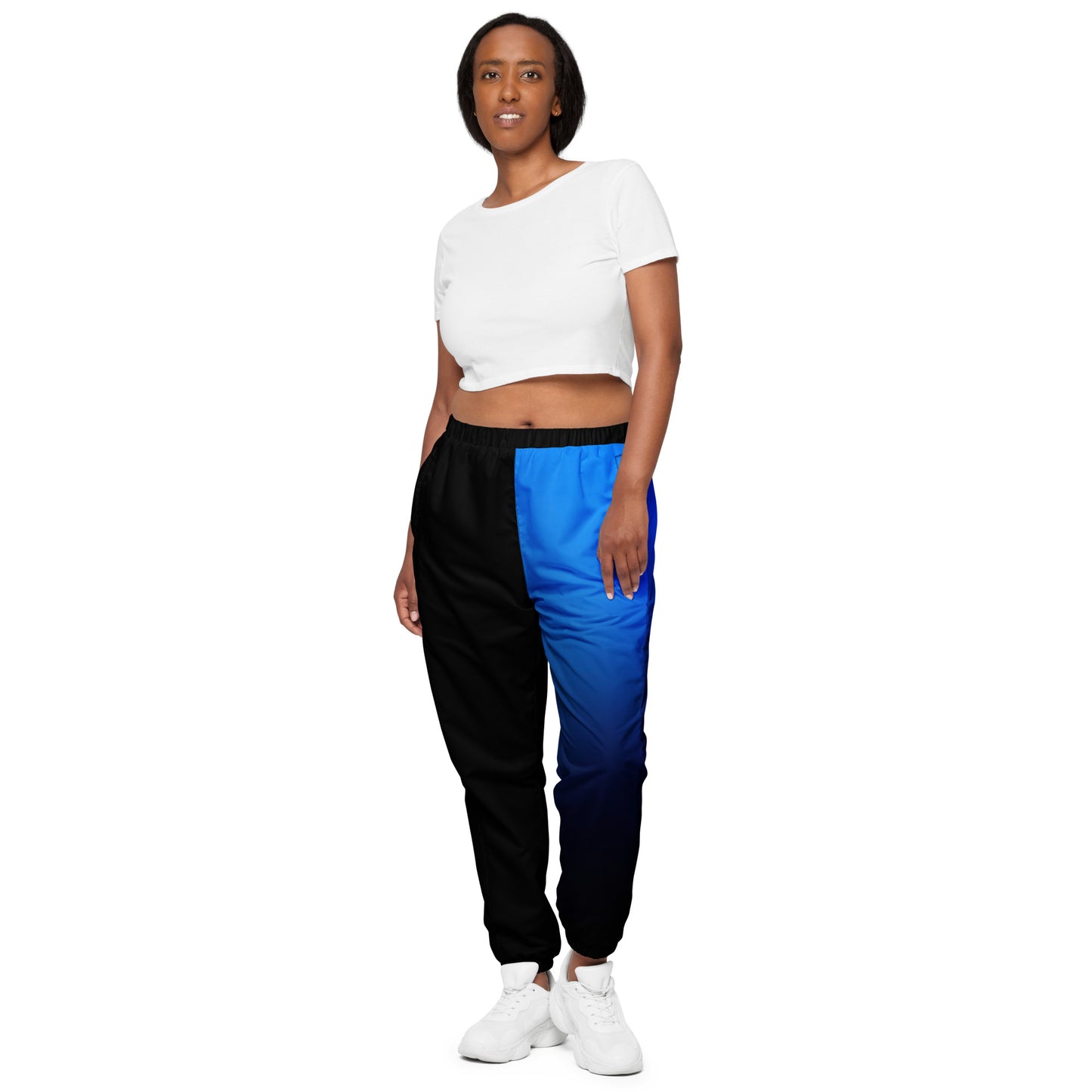 Humble Sportswear™ Women's Fire Blue Track Pants - Mireille Fine Art