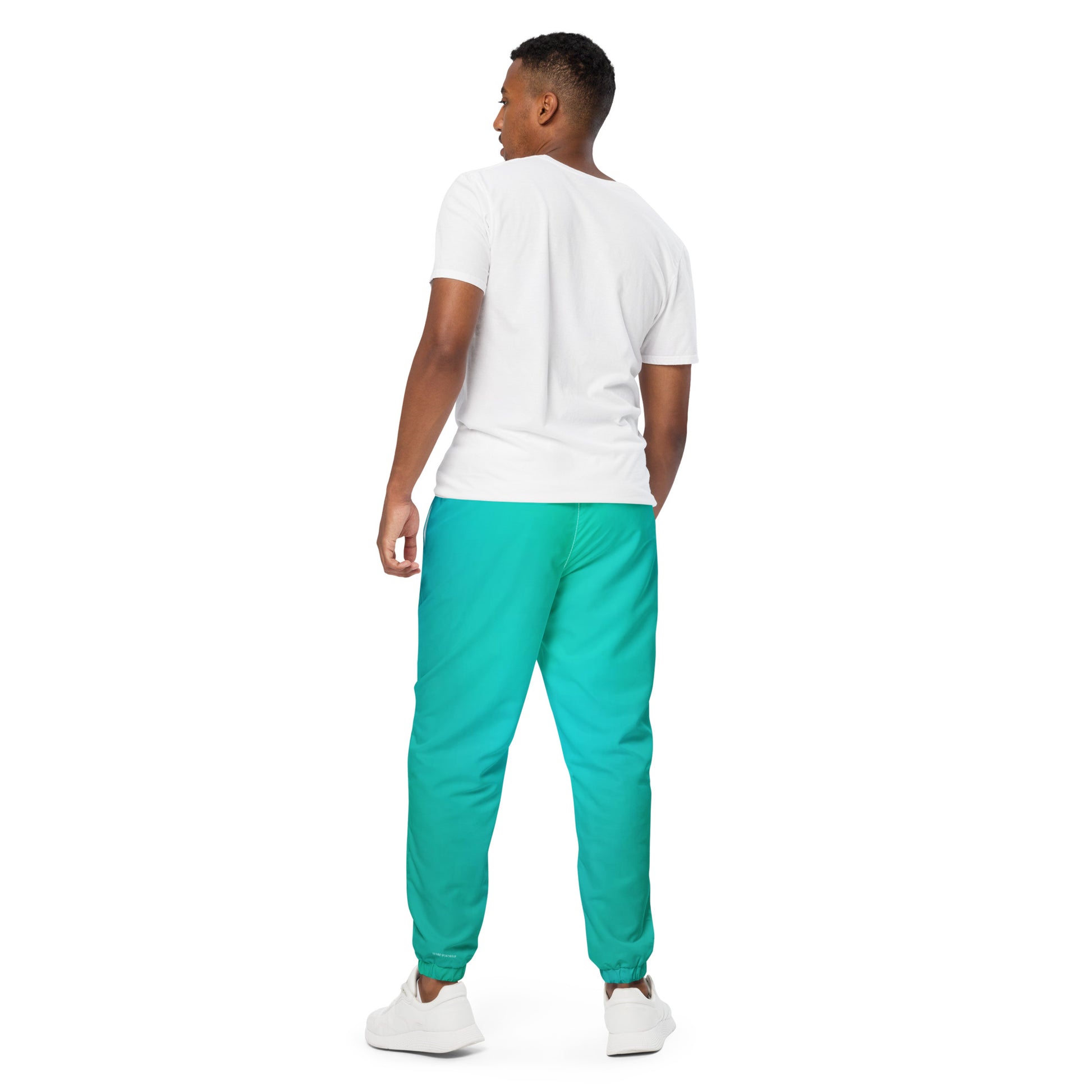 Humble Sportswear™ Men's Spectra Blue Track Pants - Mireille Fine Art