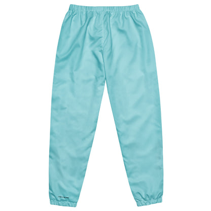 Humble Sportswear™ Women's Aqua Blue Track Pants - Mireille Fine Art