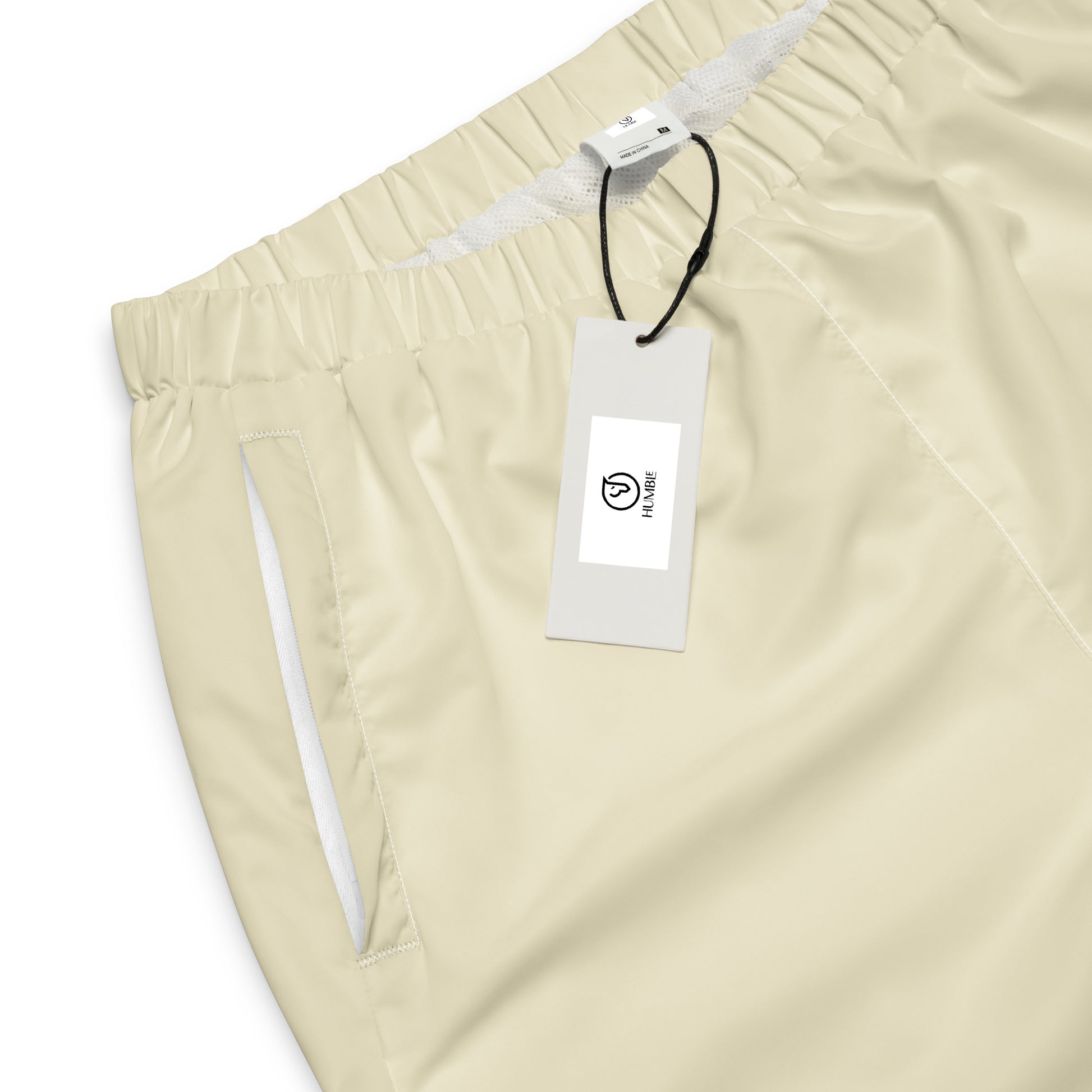 Humble Sportswear™ Men's Sable Cream Track Pants - Mireille Fine Art