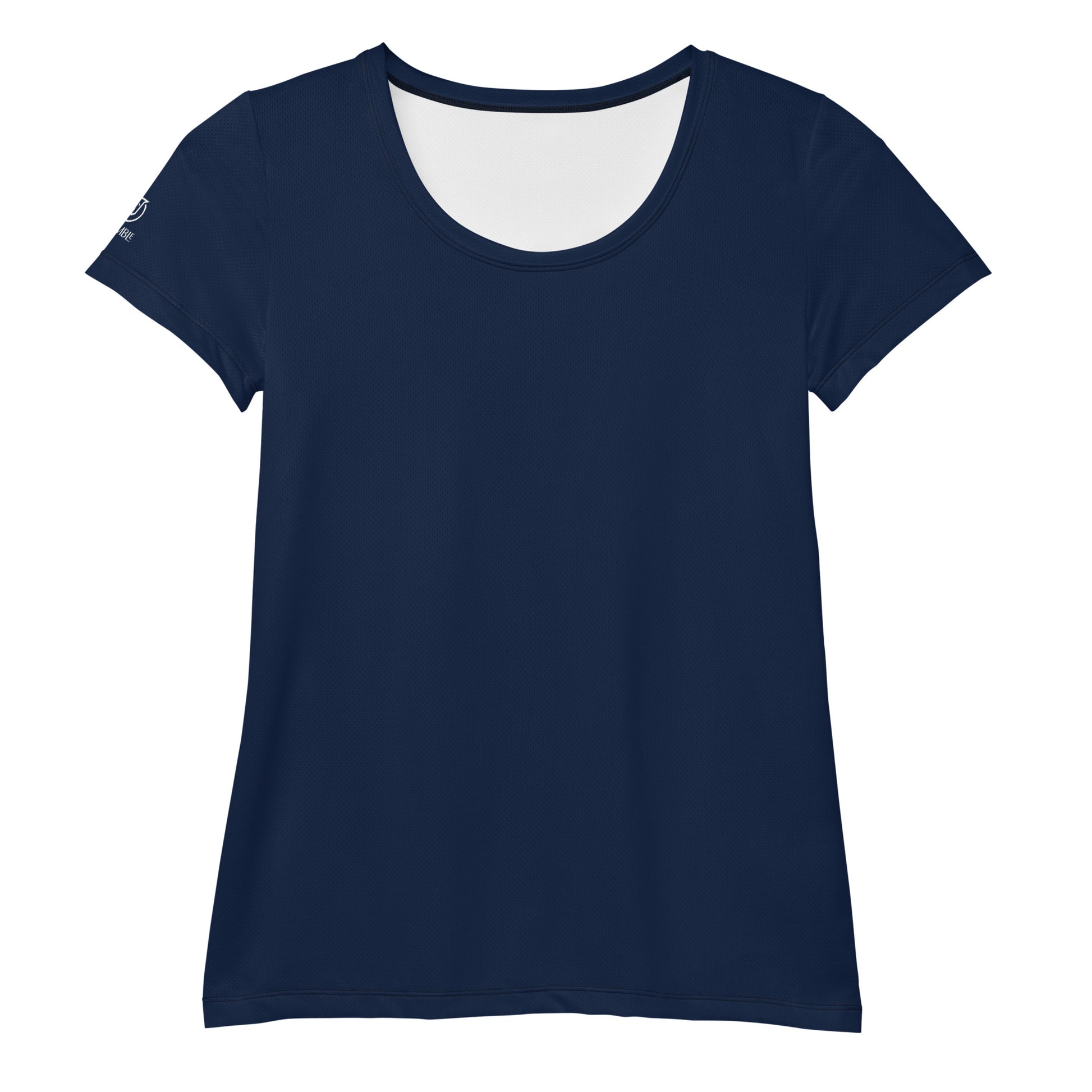 Humble Sportswear women's sports mesh t-shirt navy color match