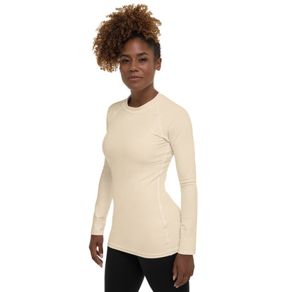 Humble Sportswear™ Buff Yellow Sports Rash Guard