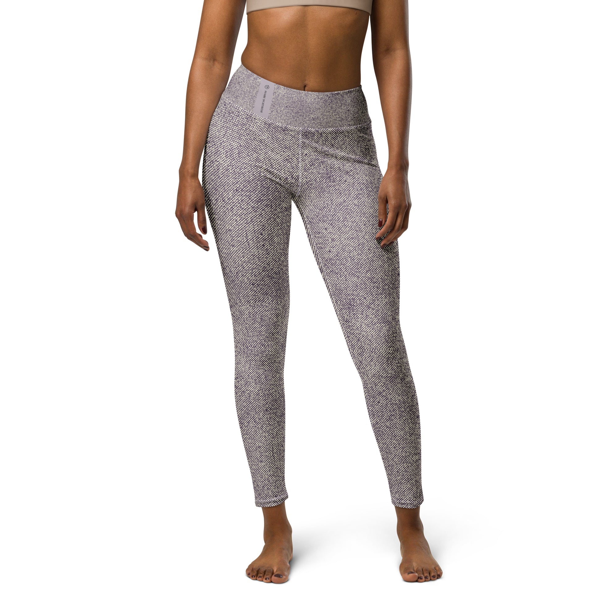 Humble Sportswear women’s long high waist leggings for activewear all over print