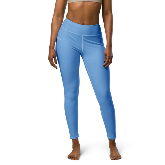 Humble Sportswear women’s light blue high waisted long activewear leggings