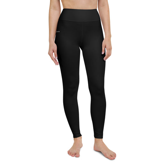 Humble Sportswear women’s long color match black high waist leggings