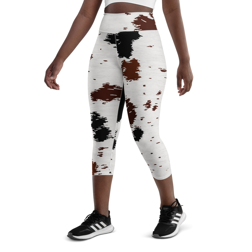 high waist animal print activewear leggings 