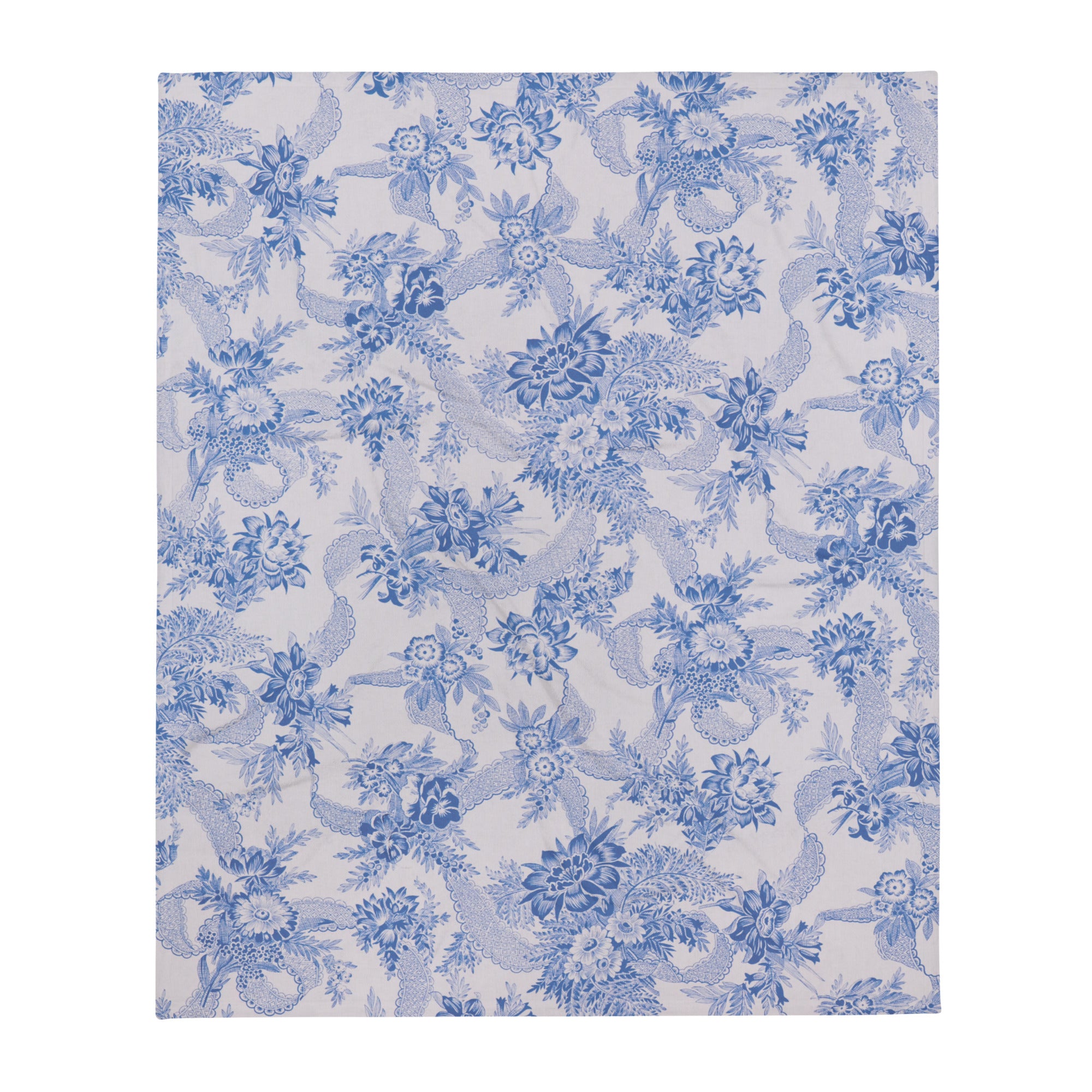 antique floral home blanket 